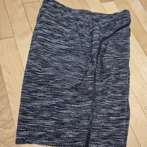 lululemon athletica Black and White Athletic Shorts